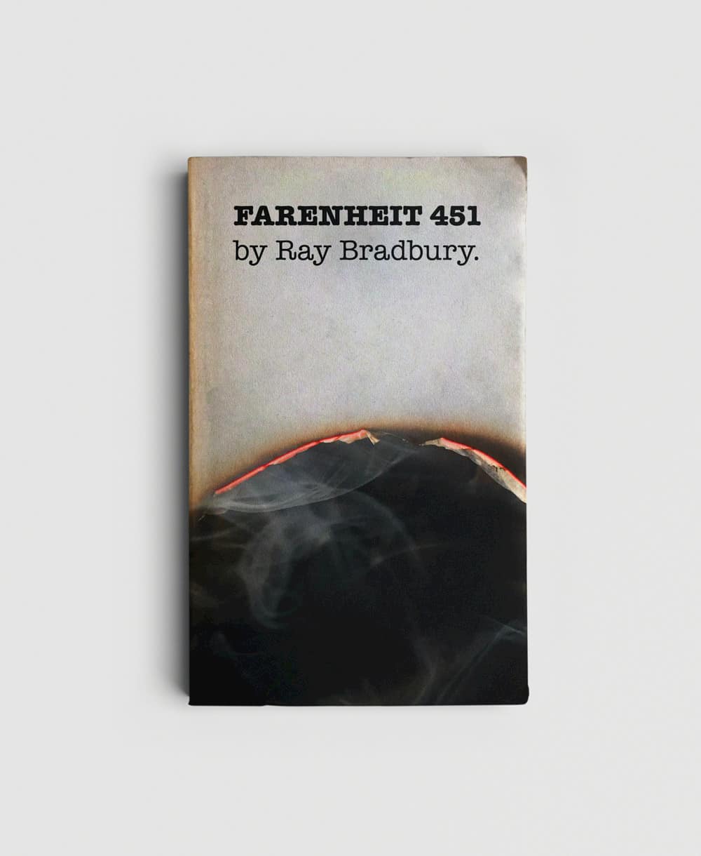 Farenheit 451 book cover design