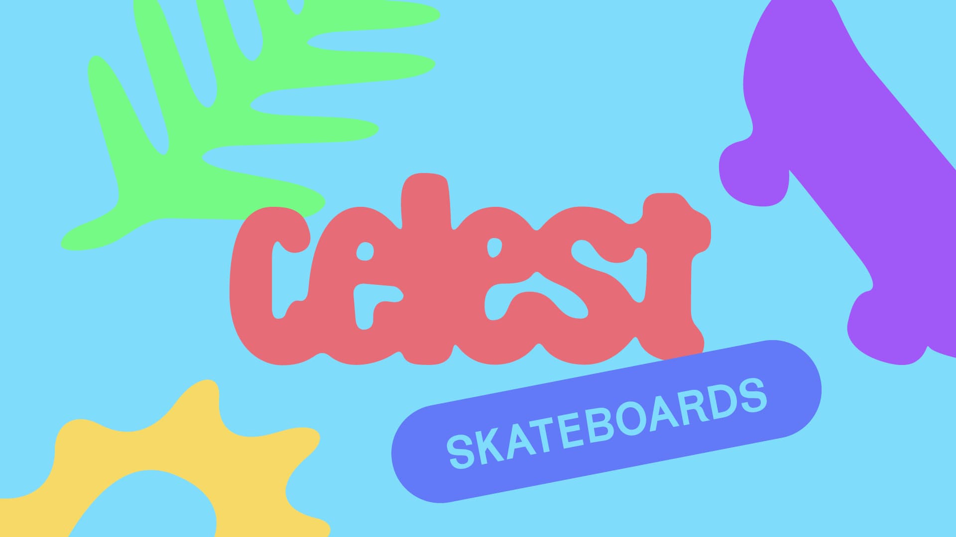 Celest Skateboards, a sustainable fusion of nature and urban culture