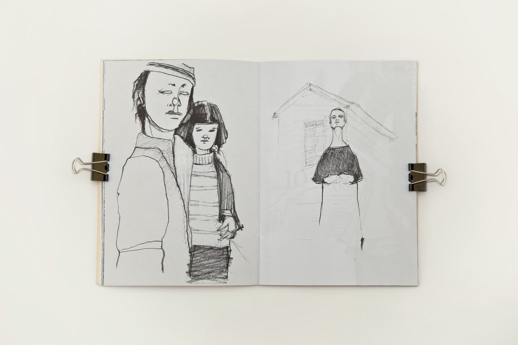 Self-published Fanzine with a compilation of illustrations and sketches made during 2006 and 2008.